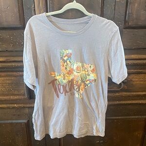 Gray Texas Graphic T-Shirt